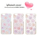 【フラワーリン　iPhone6　iPhone6s　スマホケース　iPhoneケース　携帯アクセサリー ラメケース　iPhoneカバー】Pastelハ〜と　iPhone6s/6