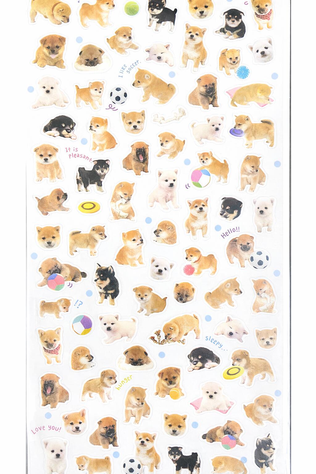 3,000円以上で送料無料　マインドウエイブ シール シールプチプチ　シール　プチ柴