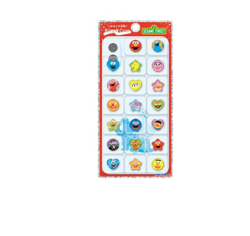 Rakuten - セサミストリート KIRACORO　おはじきシール　シール　　デコシール　シールシート　ぷっくりシール