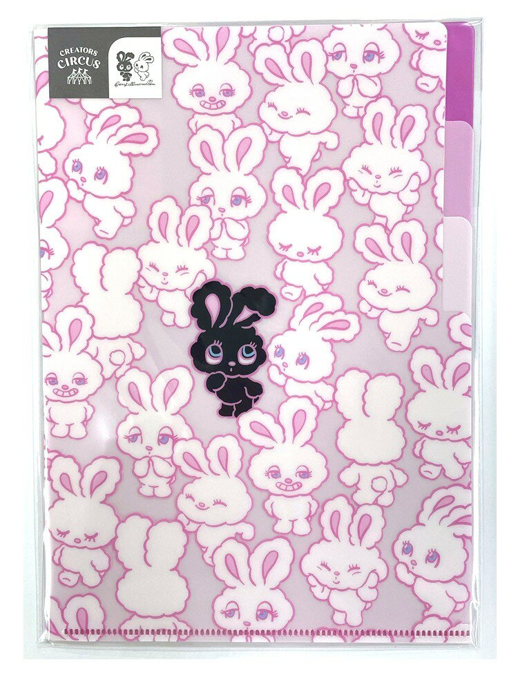 CREATORS・CIRCUSX foxy・illustrations ポケット付きA5クリアファイル ダイカットクリアファイル5P クリアファイル ファイル 5ポケット クリエイターズサーカス フロンティア】CREATORS・CIRCUSX foxy・illustrations ポケット付きA5クリアファイル