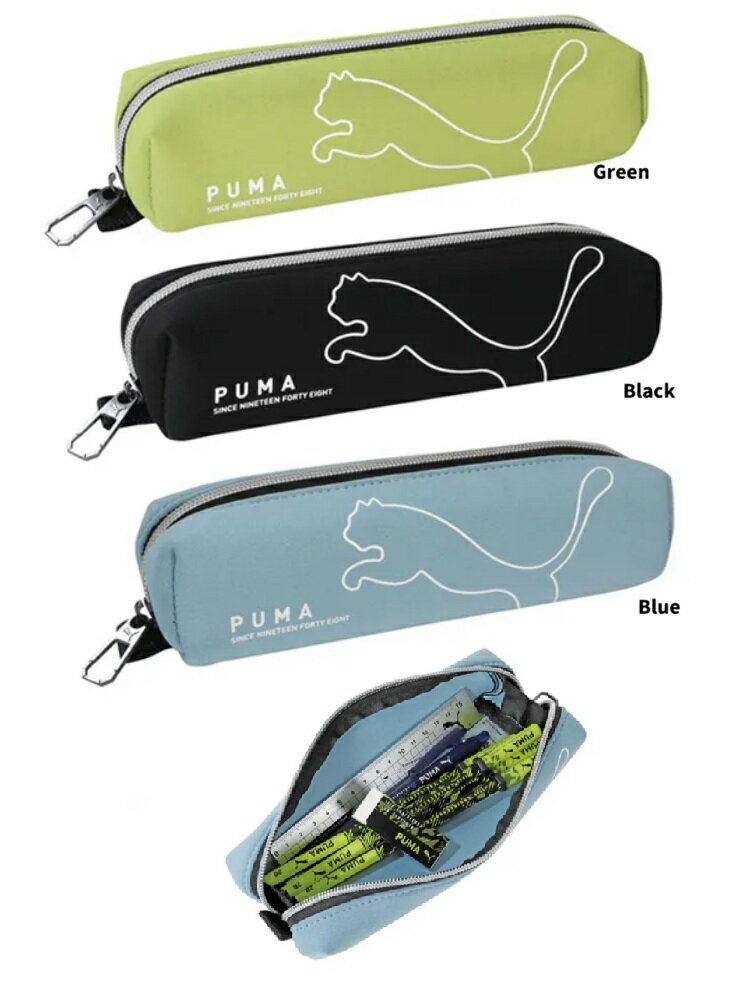 樂天商城 - PUMA　筆箱　プーマ　スリムキャットペンケース　ポーチ　ペンケース　ポーチ　筆箱　ポーチ　スリムペンポーチ