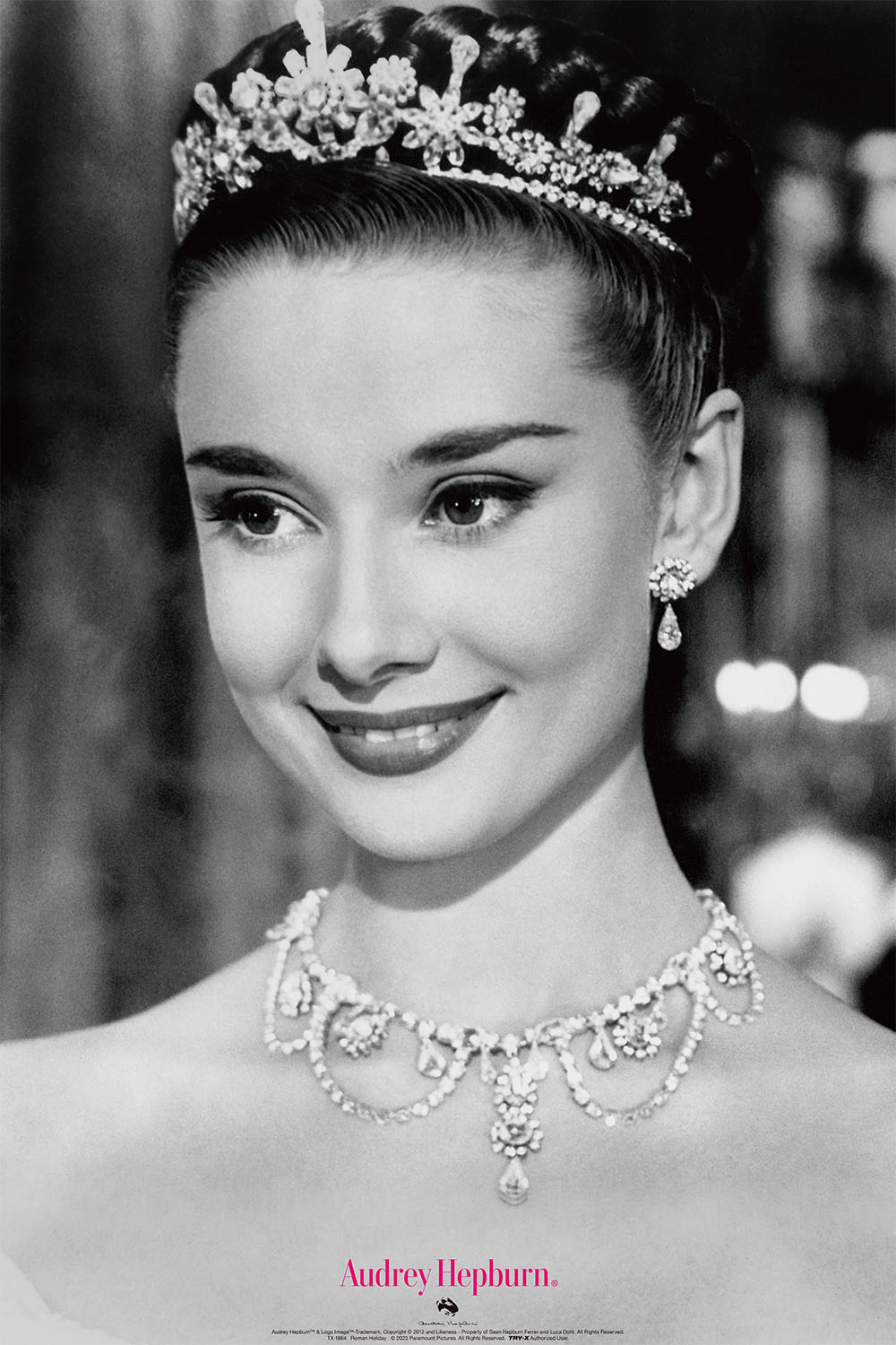 ポスター Audrey Hepburn 【Roman Holiday】 TX-1864/オードリー・へプバーン