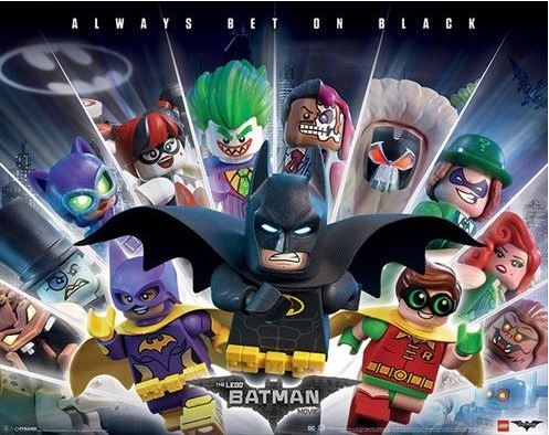 ミニポスター THE LEGO／BATMAN MOVIE MINIPOS-02【40×50cm】