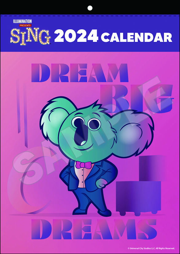 SING2 2024年カレンダー CL-2035