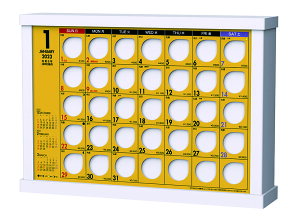 卓上 100円ずつ貯めるカレンダー 2023年カレンダー CL-635