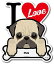 ɥå ƥåPUG ѥ I LOVE ƥå PET-038