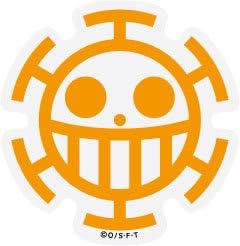 【ロー海賊旗】ONE PIECE(ワンピース)ステッカー/OPS-81
