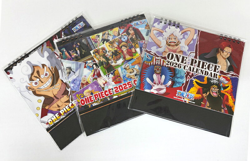 卓上 ONE PIECE 3種カレンダー 【2024年~2026年】