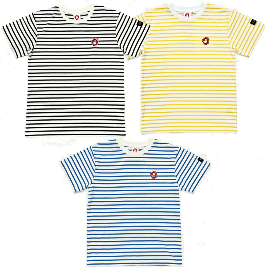 EXPO2025 ミャクミャク キッズTシャツ 刺繍ボーダー　BP2405（選択）のサムネイル