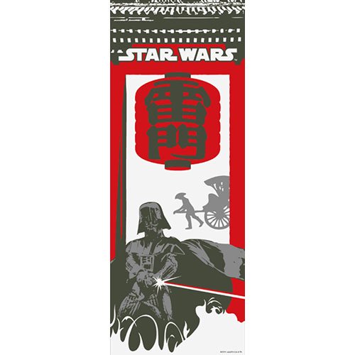 スターウォーズ てぬぐい 和柄(ダースベーダー・雷門)SW-TOWEL-36