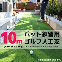 1m×10m ゴルフ パット練習用 人工芝 ゴルフマット パター練習器具 アプローチ練習 パターマット スイング 素振り 屋内屋外 室内室外 ドライバー アイアン パッティング エルゴノミクス パット練習器具 ゴルファー トレーニング