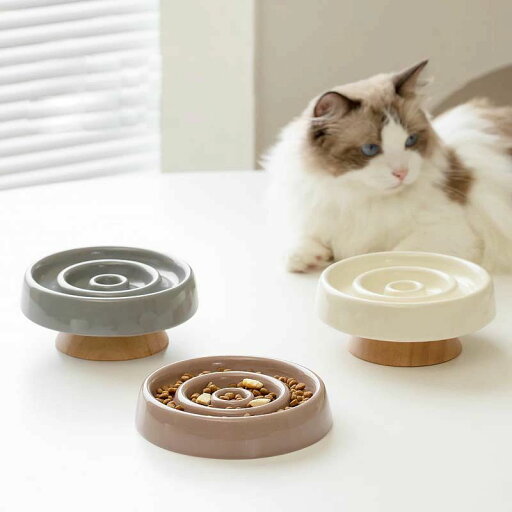 早食い防止 食器 猫 犬 フードボウル 陶器 木製 食器台付き ペット食器 おしゃれ ペット用 セラミック 餌入れ エサ入れ えさ ボウル お皿 ご飯皿 ネコ 小型犬 可愛い 雑貨 ボウル ねこ 負担軽減 犬猫 犬用 送料無料 早食い防止 食器 猫 犬 フードボウル 陶器 木製 食器台付き ペット食器 おしゃれ ペット用 セラミック 餌入れ エサ入れ えさ ボウル お皿 ご飯皿 ネコ 小型犬 可愛い 雑貨 ボウル ねこ 負担軽減 犬猫 犬用 送料無料