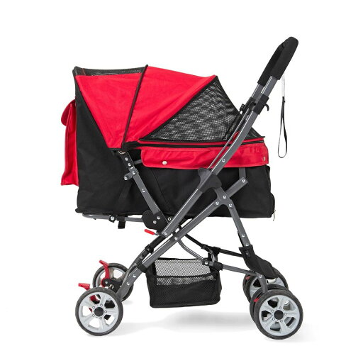 ペットカート 対面式 折りたたみ 多頭 中型犬 小型犬 猫 2way 軽量 組立簡単 工具不要 介護用 ドッグカート ペットバギー 犬 猫 動物 ペット用品 レッド ペットカート 対面式 折りたたみ 多頭 中型犬 小型犬 猫 2way 軽量 組立簡単 工具不要 介護用 ドッグカート ペットバギー 犬 猫 動物 ペット用品 レッド