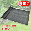 防草シート アスファルト素材 耐用年数 10年 1m×19m 雑草対策 高密度 遮光率100% 農用シート 除草 雑草 草 DIY 厚み0.4mm 固定ピン ワッシャー sg239(4)