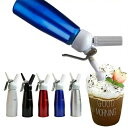 エスプーマ スパークリング CO2エスプーマ 発泡性の泡 500ML 炭酸水メーカー ソーダメーカー クリーム絞り器 ムース アルミ合金 押出器 菓子作り用 キッチングッズ 調理器具 製菓道具 家庭用(4)