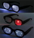 発光LEDメガネ 考える姿メガネ LED光仮面 犯人追跡メガネ コスプレ道具 コスプレ小物 変身/お祭り/パーティー/ハロウィン/仮装大会/クリスマス/新年会/学園祭(4)