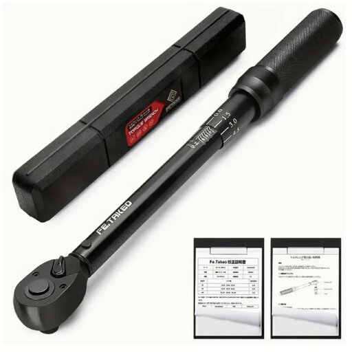 プレセット型 トルクレンチ 12.7mm (1/2インチ) 25-220N・m タイヤ交換 車 工具 専用ハードケース付き セット 正逆回転可能 1/2\ プレセット型 トルクレンチ 12.7mm (1/2インチ) 25-220N・m タイヤ交換 車 工具 専用ハードケース付き セット 正逆回転可能 1/2\