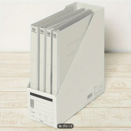 PLUS プラスボックスファイル用紙 A4S 5枚 グレー 78079 × 5 FL052BF PLUS プラスボックスファイル用紙 A4S 5枚 グレー 78079 × 5 FL052BF