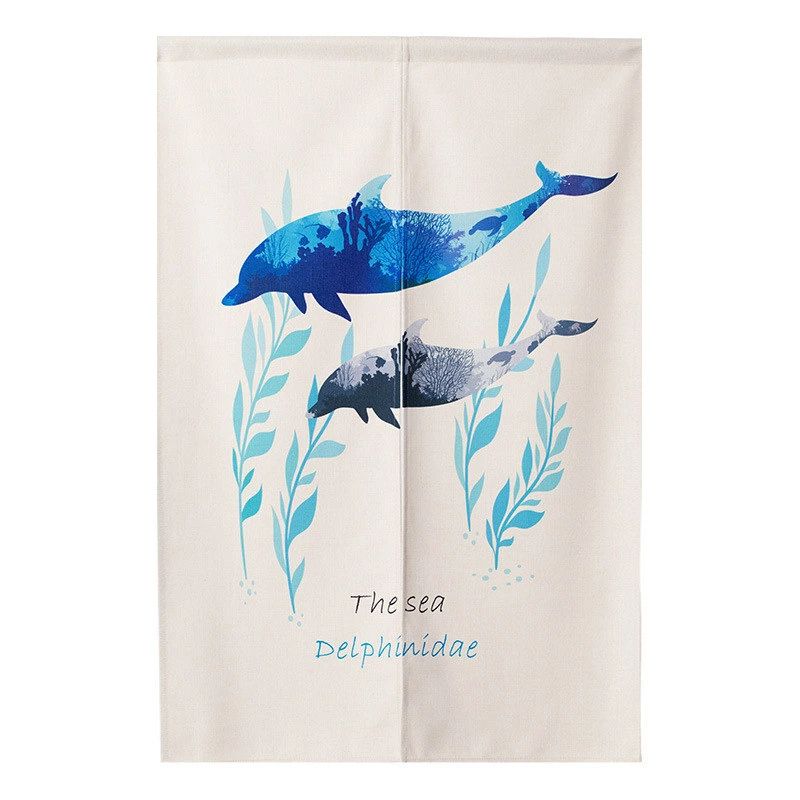 間仕切り カーテン ロング 北欧 おしゃれ 遮光 つっぱり棒対応 賃貸OK 遮熱 防炎 洗濯可 子供 部屋 冷気遮断 目隠し 暖簾 のれん ドアカーテン