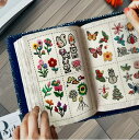 【楽天スーパーSALE】刺繍初心者キット刺繍パターン本+針仕事ガイド+縫い方チュートリアルマニュアル| DIY手芸材料キット初心者用針と糸ツール付き