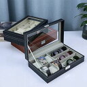 【楽天スーパーSALE】腕時計 眼鏡 サングラス収納ボックス 腕時計6本 サングラス3本 時計ケース 腕時計ケース 時計 腕時計 収納 保管 ボックス コレクション ケース ウォッチケース ディスプレイ インテリア プレゼント