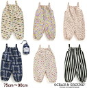 【20%OFF&追跡メール便送料無料】ベビープレイウエア お砂場遊びサロペット (75〜90cm)【Ocean&Ground/オーシャン&グラウンド】遊び着/男...