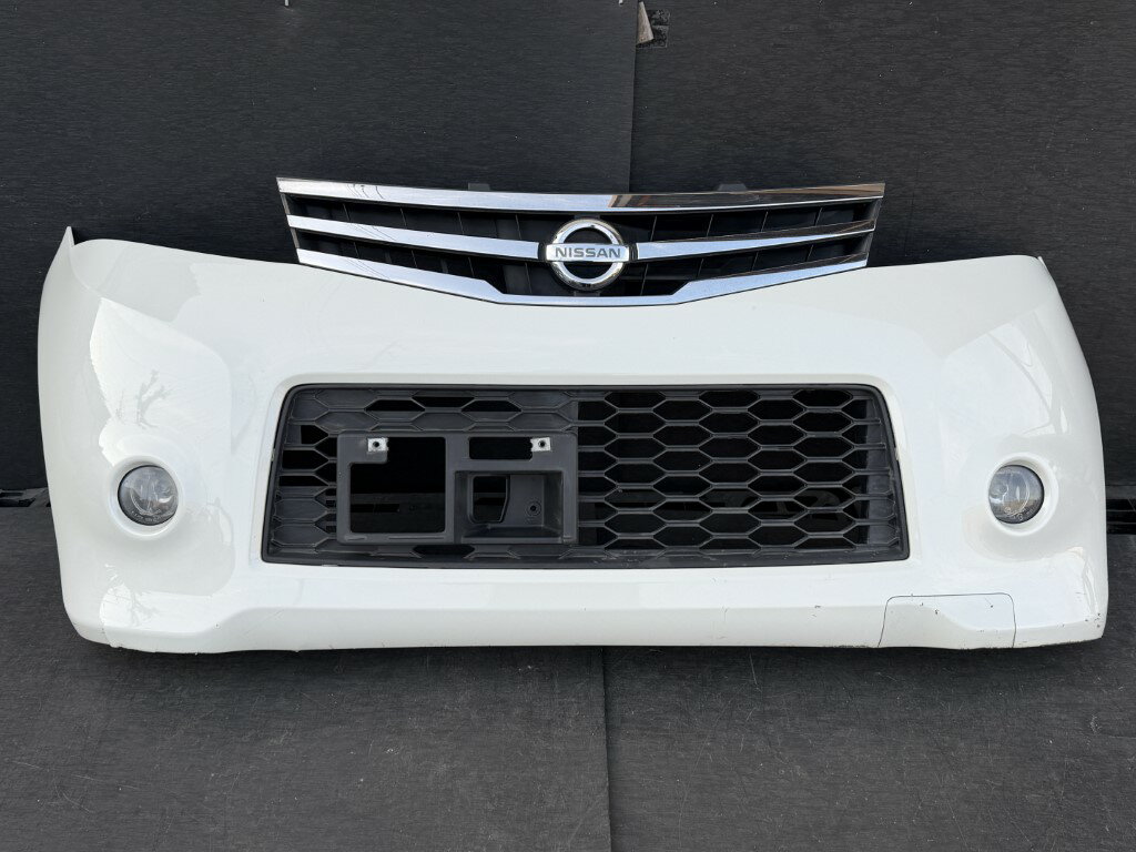 乐天商城 - ルークス ハイウェイスター 2型(ML21S RSXE-A2) 純正 フロントバンパー グリル付 Z7T Fバンパー 71771-82KC p060235 中古20260107