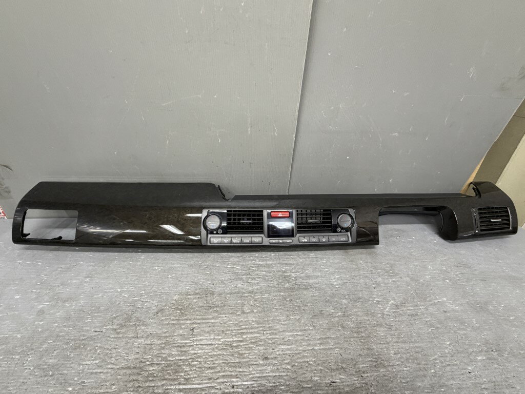 エリシオン(RR1) 純正 破損無 動作保証 黒木目調 センターパネル ダッシュボード エアコンスイッチ 77240-SJK-0030 p060267 中古20260109