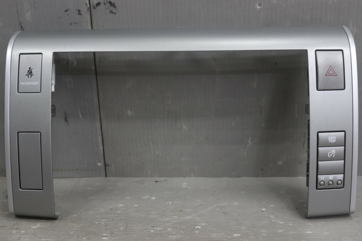 エスティマ アエラス 前期(ACR50) 純正 破損無 ナビ オーディオパネル ハザードボタン付 p060255 中古20260109