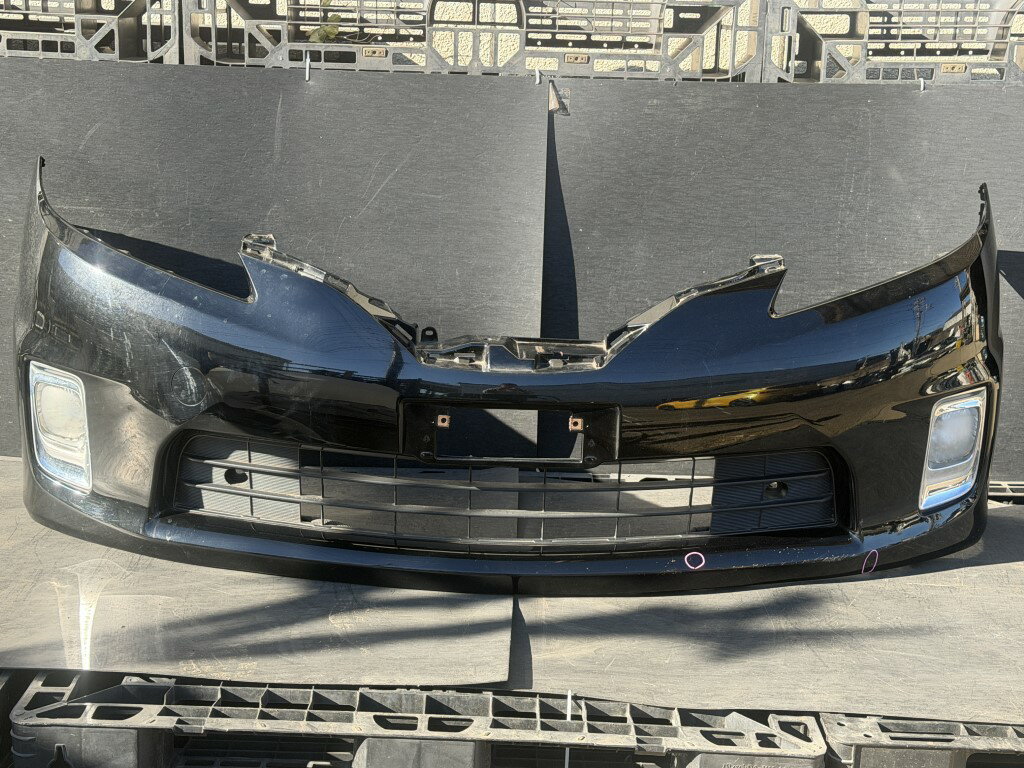 エスティマ ハイブリッド X 中期(AHR20 AHR20W-GFXEB) 純正 フロントバンパー 202 52119-28F40 Fバンパー トヨタ Toyota p060293 中古20260113