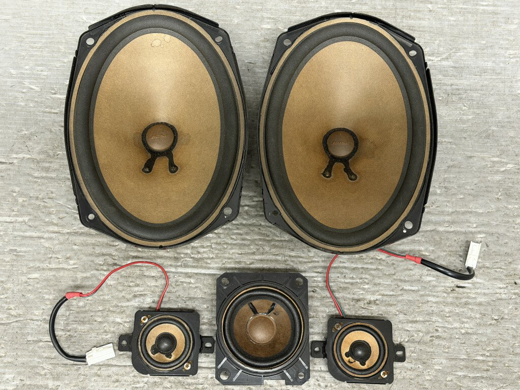 マツダ RX-8 Types 6MT 前期(SE3P) 純正 BOSE ボーズ 破損無 動作保証 スピーカー 5点セット F156 66 9..