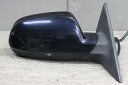 アウディ A5 2.0 TSFI クワトロ 前期(8TCDNF 8T B8) 純正 破損無 動作保証 右 ドアミラー 電格 10P+2P 10ピン+2ピン ウィンカー付 紺色系 右 ミラー サイドミラー p052088 中古20250122