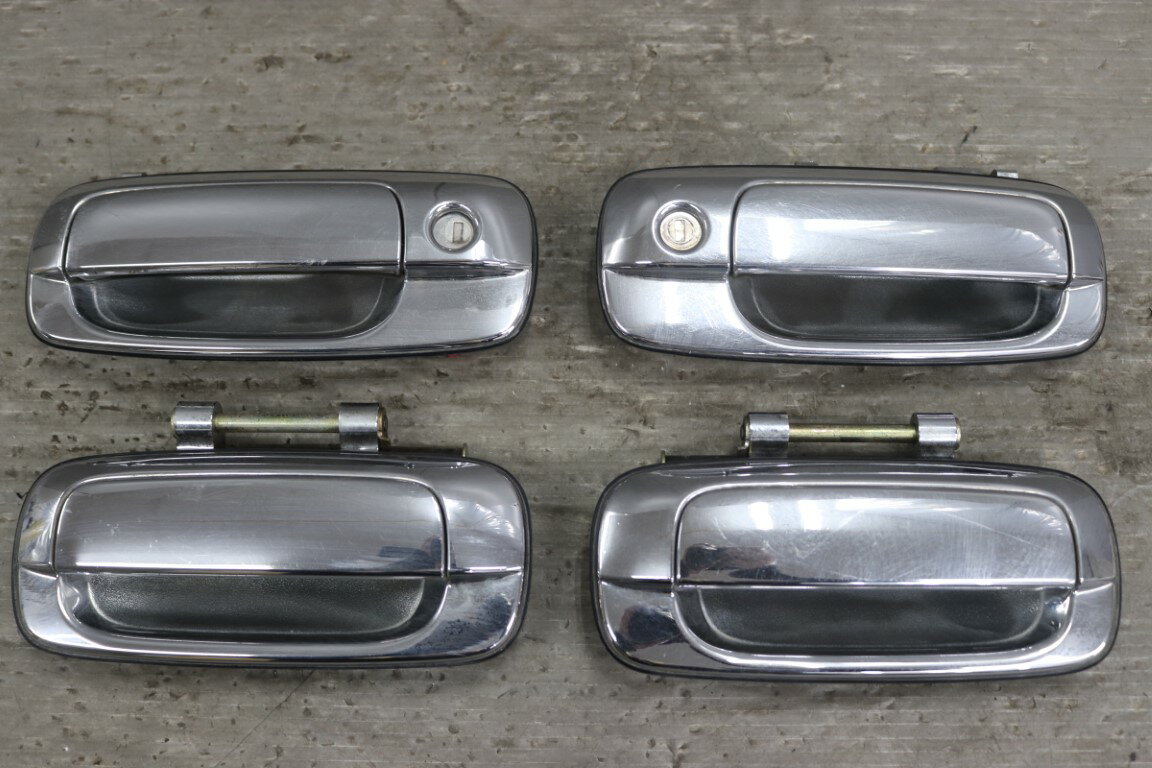 17 クラウン セダン アスリート 前期(JZS171) 純正 破損無 アウターハンドル 1台分セット p060393 中古20260119