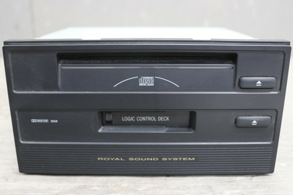 17 クラウン セダン アスリート 前期(JZS171) 純正 Matsushita CDプレーヤー カセットデッキ オーディ..