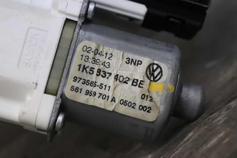 VW ����� �����ꥢ��� ���ϥ�ɥ�(1KCBZ 5K) ���� ��»̵ ����OK ư���ݾ� ���ե���� �ɥ� �쥮��졼���� �⡼���� / 1K5 837 402 BE 3C0 959 793 C p030740 ���20230206