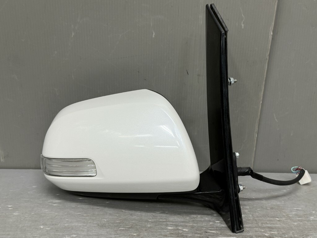 Rakuten - アルファード 350X(GGH25 GGH25W-PRTGK) 純正 破損無 動作保証 右ドアミラー ウィンカー 電格 7P 7ピン 070 サイドミラー 右ミラー p060411 中古20260120