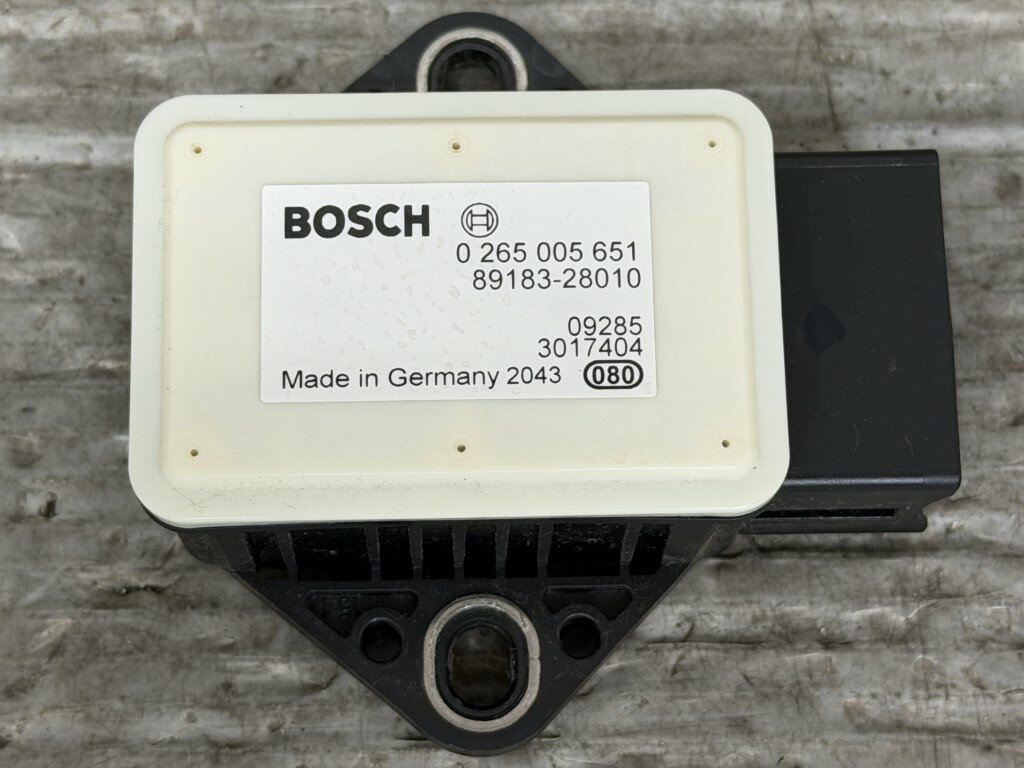 アルファード 30X 前期(GGH25) 純正 BOSCH 破損無 動作保証 ヨーレートセンサー 89183-28010 p060444 中古20260122