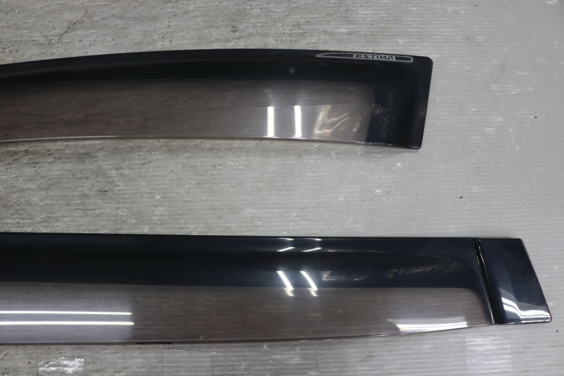 エスティマ G(ACR50 ACR50W-GFXQK(T)) 純正 破損無 ドアバイザー サイドバイザー 金具付 1台分セット p060434 中古20260122