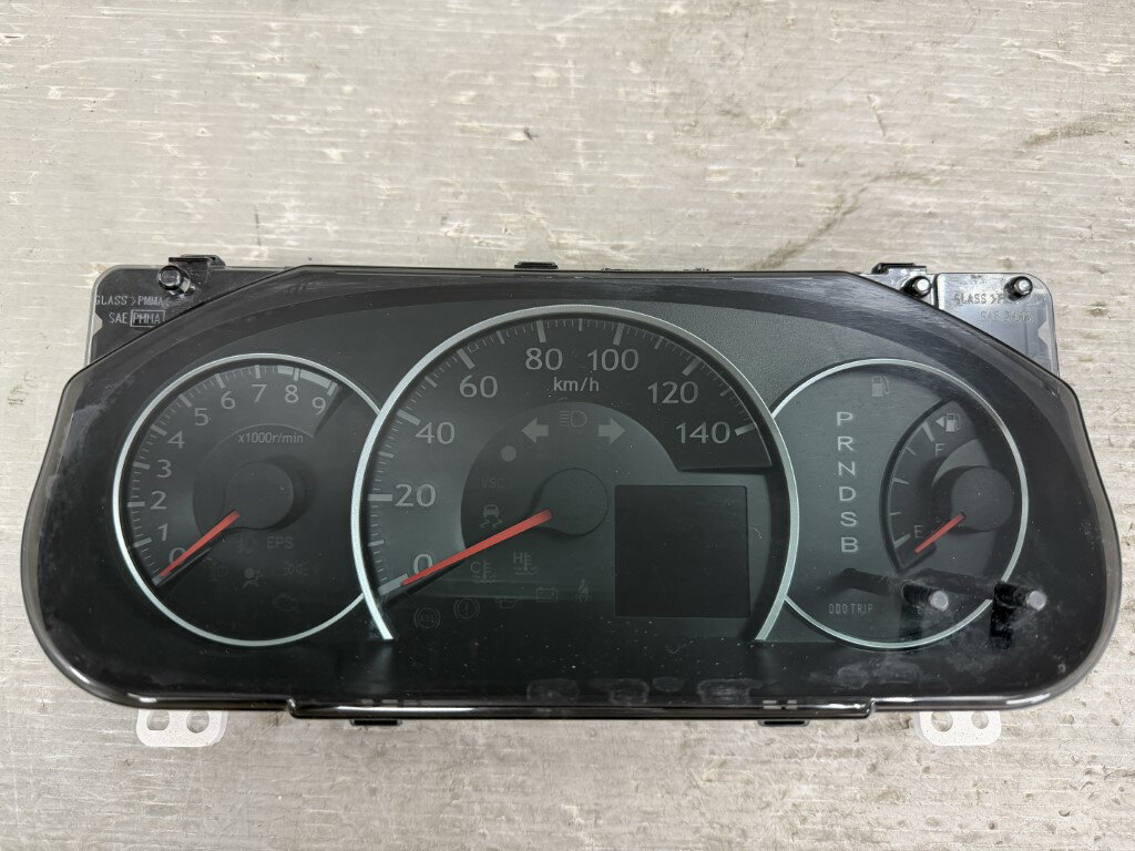 ミラ カスタム(L275S) 純正 デンソー 破損無 動作保証 スピードメーター タコメーター メーター 83800-..