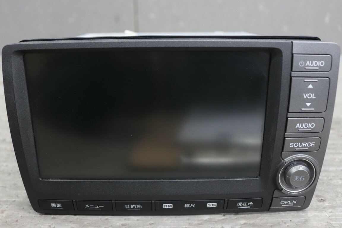 ストリーム RSZ(RN6) 純正 MITSUBISHI ミツビシ 破損無 動作保証 HDDナビ ナビユニット カーナビ インターナビ 地図2007年 39540-SMA-J01 p060488 中古20260123