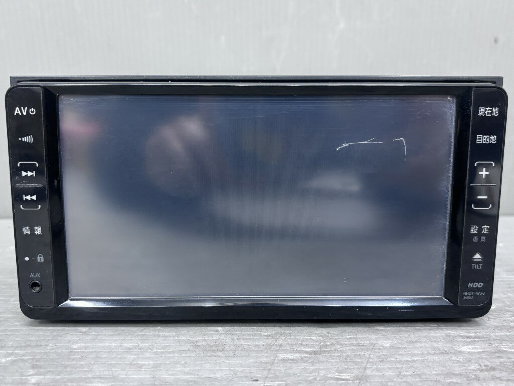 アルファード 240X 前期(ANH20 ANH20W-PRXGK) 純正 フジツーテン HDDナビ ナビユニット インターナビ カーナビ 08545-00R80 p060667 中古20260205