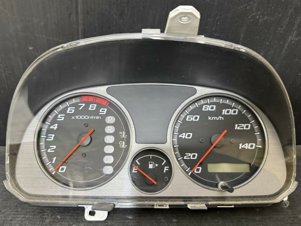 バモス M ターボ 中期(HM1) 純正 破損無 動作保証 スピードメーター 91188km 78100-SJR-Z433-M1 p060726 中古20260207