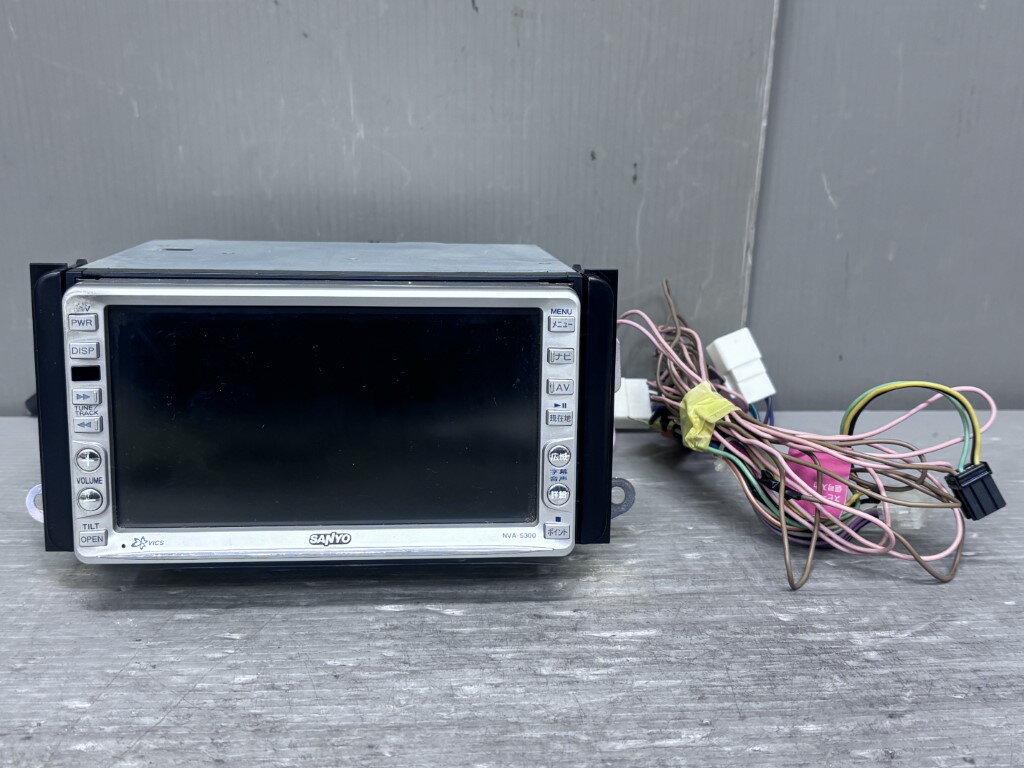 ムーヴ(L175S) 純正 SANYO サンヨー 破損無 DVDナビ ナビユニット カーナビ 99000-79L94 p060803 中古2..