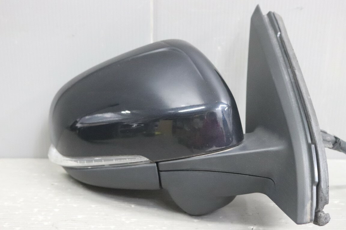 ボルボ V60 ドライブe 右H(FB4164T) 右 ドアミラー 電格 14P＋2P ウィンカー BLIS ブラック系 右 ミラー サイドミラー p052777 中古20250226