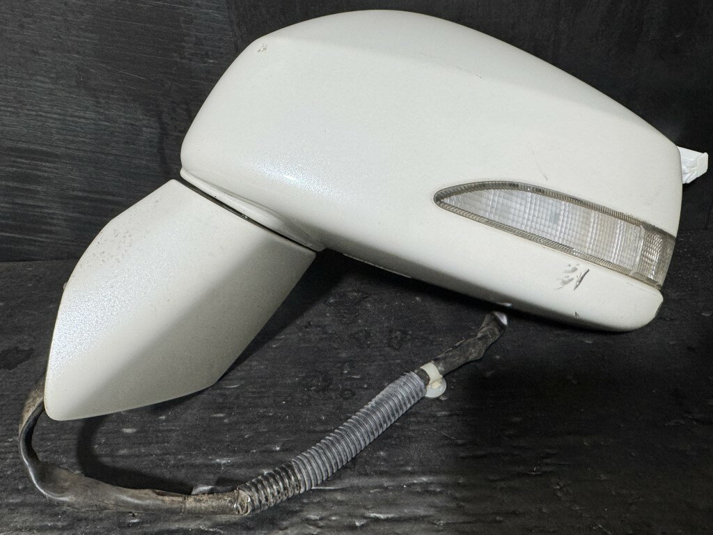 エディックス 20X 中期(BE3) 純正 破損無 動作保証 左ドアミラー ウィンカー 電格 7P 7ピン NH624P サイドミラー p060837 中古20260214