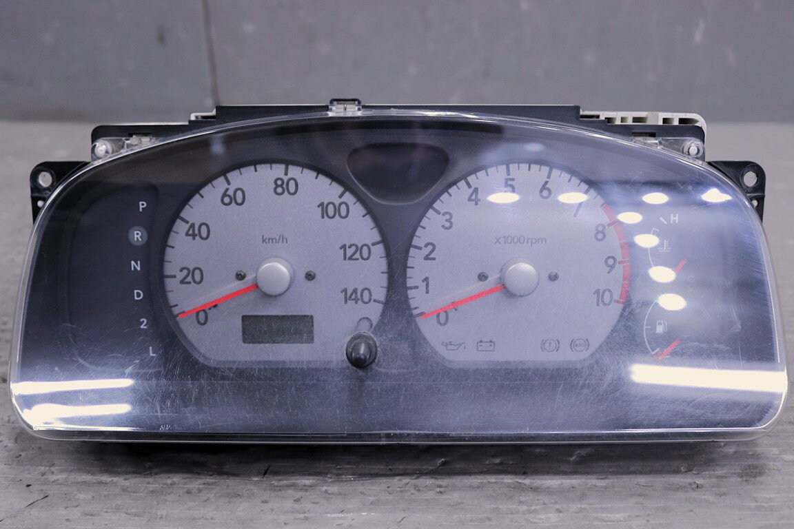 ジムニー 4型 AT FIS フリースタイル ワールドカップリミテッド(JB23W JXGR-SED4) 純正 破損無 スピードメーター タコメーター 187623km 34101-81AS0 p060870 中古20260218