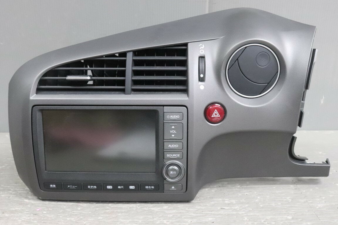 ストリーム X 中期(RN6) HDDナビナビユニット カーナビ インターナビ AC吹出口 39540-SMC-J02NH640L NR-263JH-09STR0 p052905