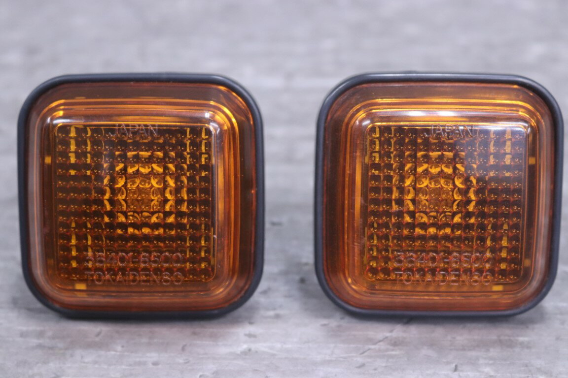 スズキ エブリィ ジョイポップ ハイルーフ 4WD MT 7型(DB51V EPXQ-SA7) 純正 トウカイデンソウ 破損無 動作保証 サイドウインカー 左右セット サイドランプ 36410-70D00 p060934 中古20260221