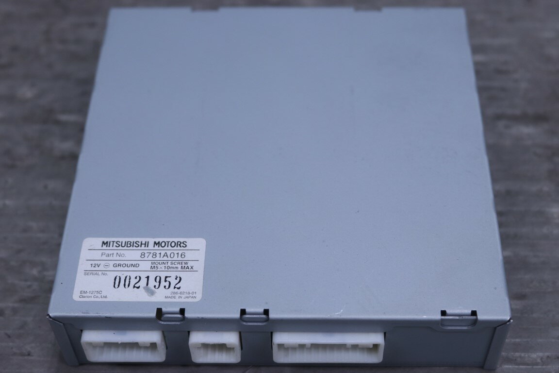 三菱 デリカ D:5 G 4WD(CV5W CV5WLTHHZ2) 純正 破損無 フロントビュー カメラ コントロールユニット コンピューター 8781A016 p060985 中古20260224