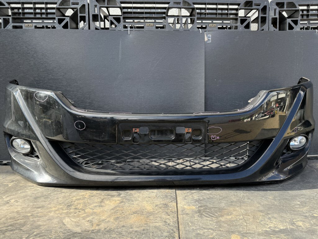 ホンダ ストリーム RTS 中期(RN6) 純正 フロントバンパー Fバンパー NH731P クリスタルブラックパール 71101-SMCX-0000 p061004 中古20260224